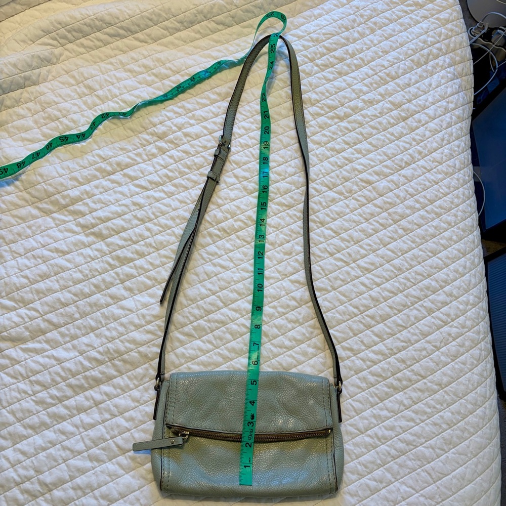 Kate Spade Light Blue Leather Crossbody Bag - Picture 2 of 5